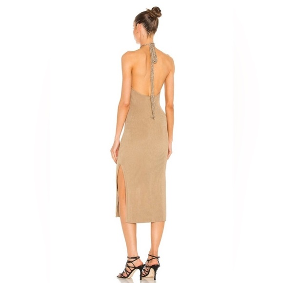 Michael Costello x REVOLVE Acerra Dress Gold - Picture 3 of 13